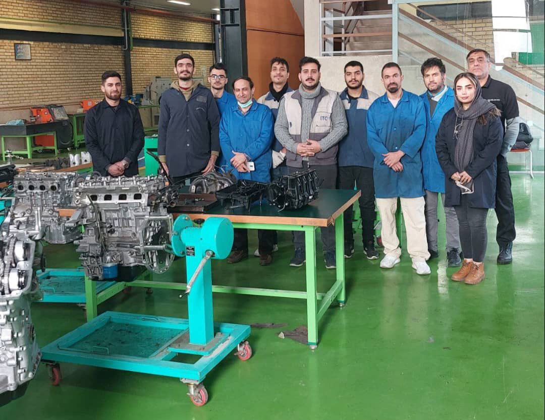 پایان دوره تعمیر موتور هیوندا و کیا